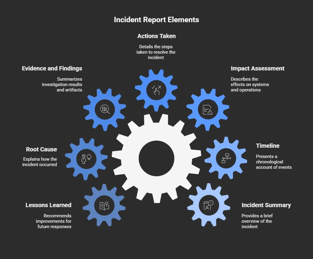 Incident report elements