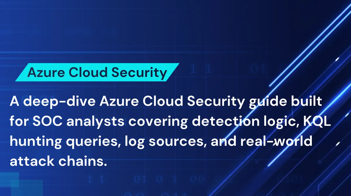 Azure Cloud Security: The SOC Analyst's Complete Detection & Threat Hunting Guide (2026)