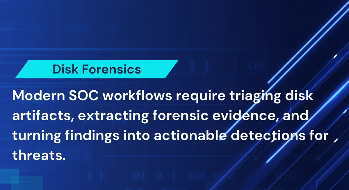 Disk Forensics: SOC Analyst Playbook