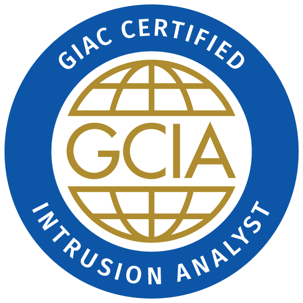 GIAC Certified Intrusion Analyst Certification (GCIA)