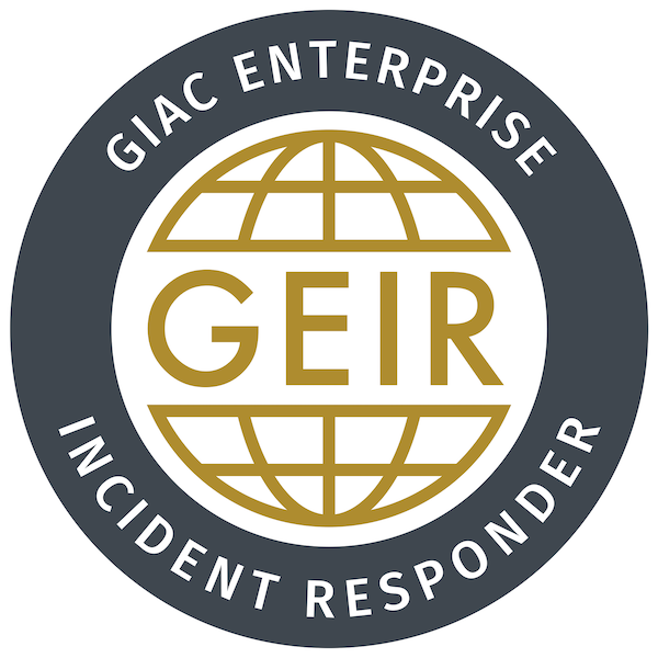 GIAC Enterprise Incident Response