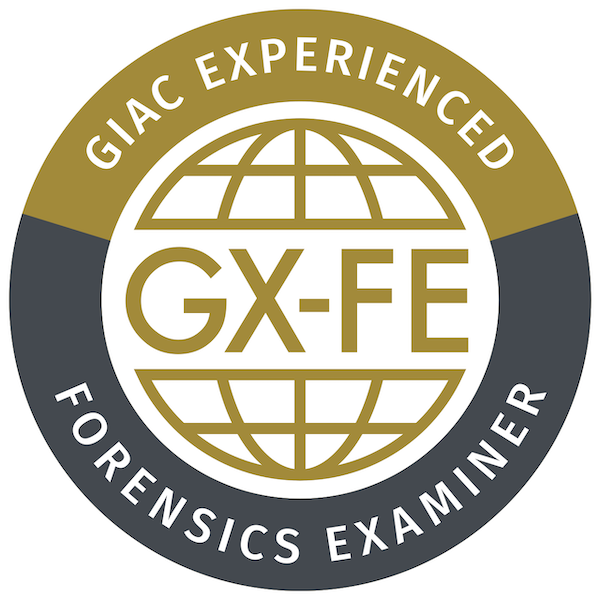 GIAC Experienced Forensics Examiner