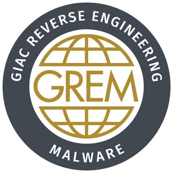 GIAC Reverse Engineering Malware
