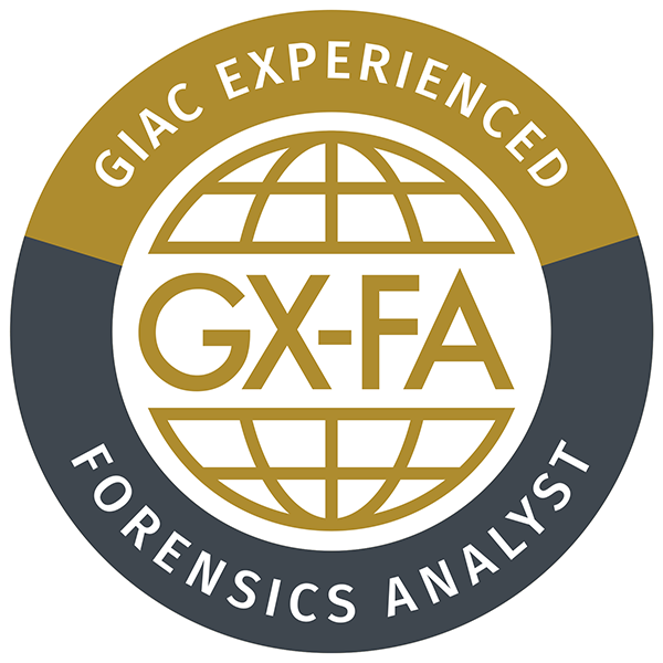 GIAC Experienced Forensic Analyst