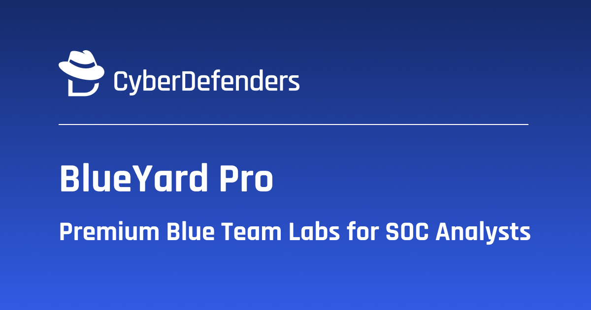 CyberDefenders: Blue Team Training Platform